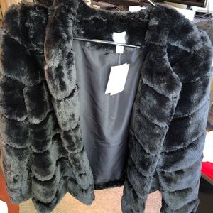 faux fur coat